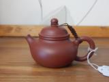 Original Yixing-Kanne, roter Ton (Zhuni),Klassische Kanne, 128g, 80ml, hochwertig