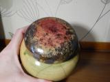 Raku-Dose, Miteinander, Höhe 12,5cm, 630g